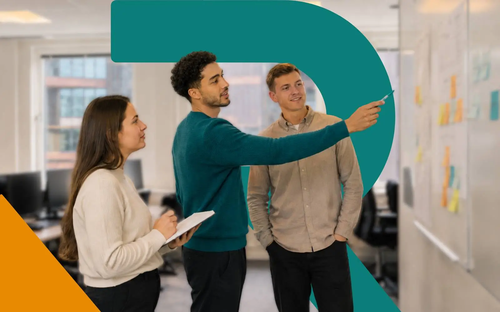 Relinx-team i genomgång och planering av kunduppdrag